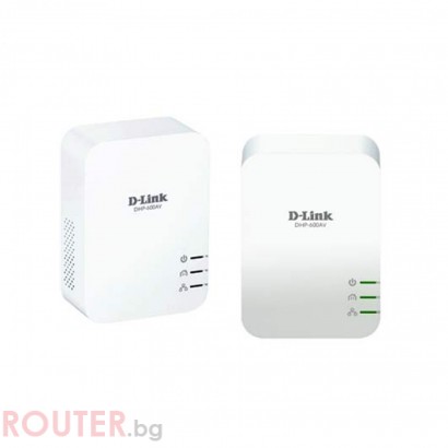 Адаптер D-LINK DHP-601AV/E PowerLine AV2 1000 HD Gigabit Starter Kit