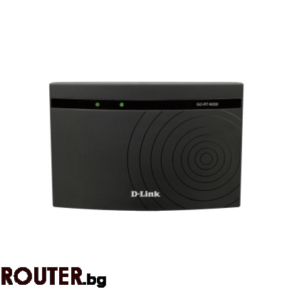 Безжичен рутер D-Link GO-RT-N300/E 4-Port 