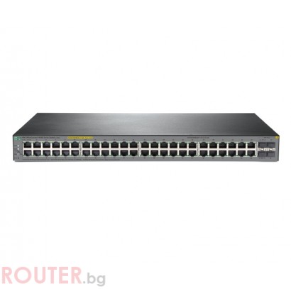 Мрежов суич HP HPE 1920S 48G 4SFP PPoE+ 370W Swch