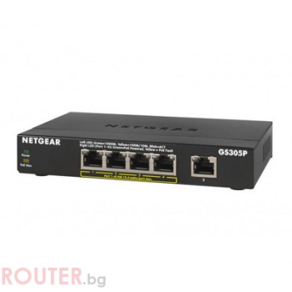 Мрежов суич NETGEAR GS305P