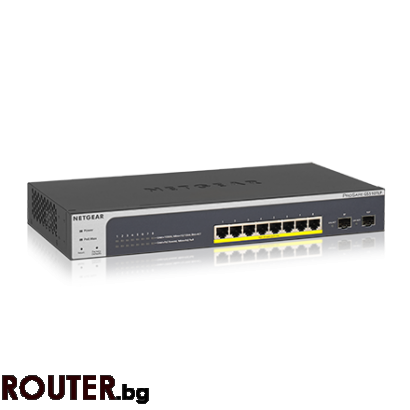 Мрежов суич NETGEAR GS510TLP 10-port