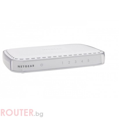 Мрежов суич NETGEAR GS605v4, 5 x 10/100/1000 Platinum Gigabit Switch