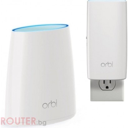 Рутер NETGEAR Orbi Router + Orbi Satellite (866 + 866 + 400 Mbps)