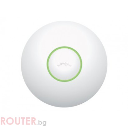 Мрежова точка за достъп Ubiquiti UniFi AP, 2.4GHz, N300, range 122m, комплект от 3 бр с включени PoE адаптери