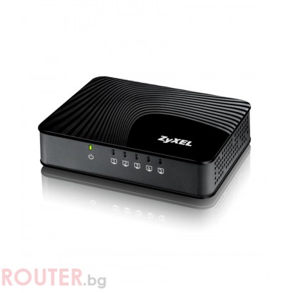 Суич ZYXEL GS-105S, 5 портов, Gigabit