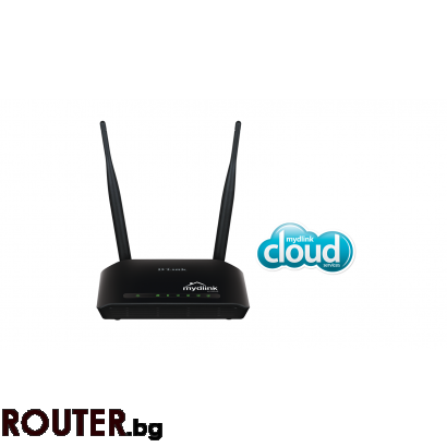 Безжичен рутер D-Link DIR-605, N 300, Cloud Router 