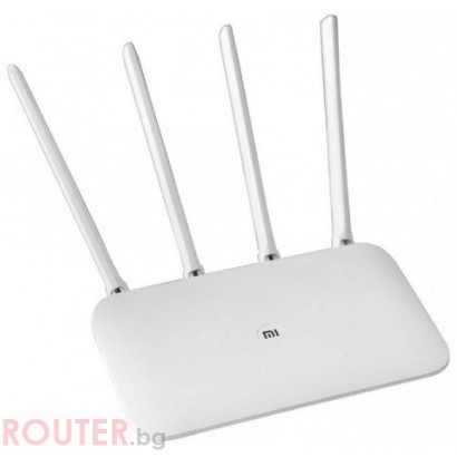 Безжичен Рутер Xiaomi Mi Router 4A (DVB4230GL), 2.4/5 GHz, 300 - 867 Mbps, 10/100