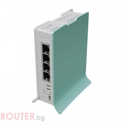 Рутер MikroTik hAP ax lite L41G-2axD, CPU 1GHz, 2.4GHz, 4x10/100/1000, WiFi