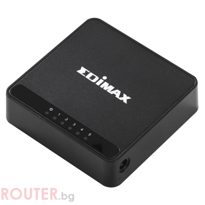 Суич EDIMAX ES-3305P V3, 5 портов, 10/100 Mbps