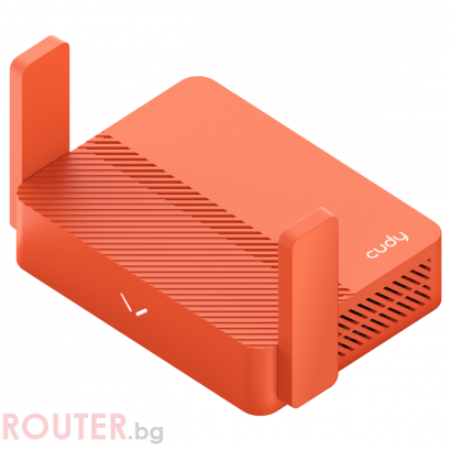Безжичен рутер CUDY Travel TR1200, AC1200, 2 x 10/100 Mbps, USB3.0, Бял