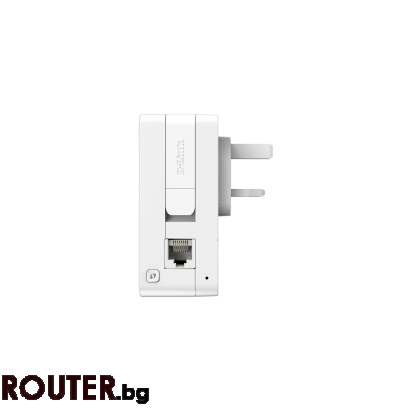 Адаптер D-LINK Wireless Range Extender N300 With Pass Through & FE Port