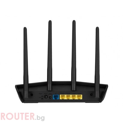Рутер Asus Rt-ax55 Ax1800 Aimesh Router Dual Band Wifi 6 802.11ax 1201 Mbps On The 5ghz 90IG06C0-BO3100