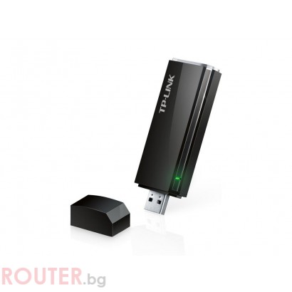 Безжичен адаптер TP-LINK Archer T4U, AC 1300, Dual band, USB 3.0, вградена антена