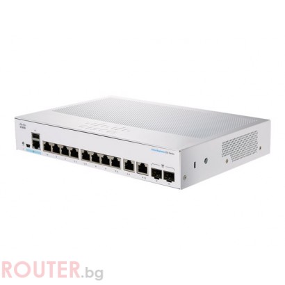 Мрежов суич CISCO CBS350 Managed 8-port GE