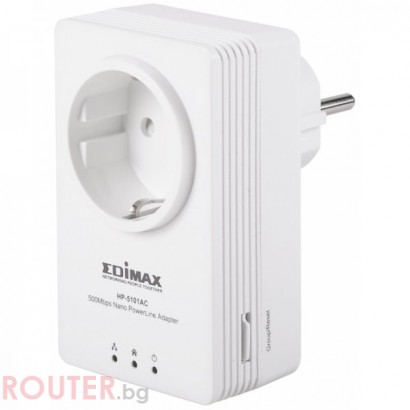 Мрежово устройство EDIMAX HP-5101ACK Home Plug 500M power line adapter