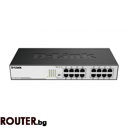 Суич D-Link DGS-1016D/E, 16 портов 10/100/1000, Desktop