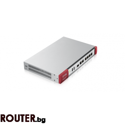 Защитна стена ZYXEL USG FLEX 200 UTM BDL, 10/100/1000, 4x LAN/DMZ, 2x WAN, 1xSFP, 2xUSB, с включени лицензи за 1 година