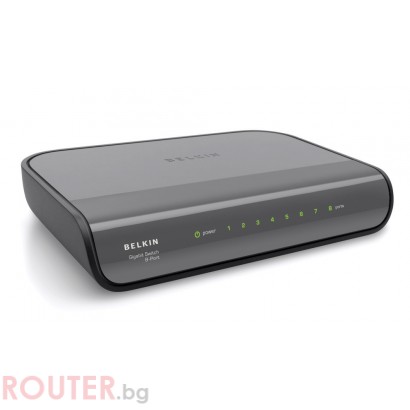 Мрежов суич BELKIN 8 port Gigabit