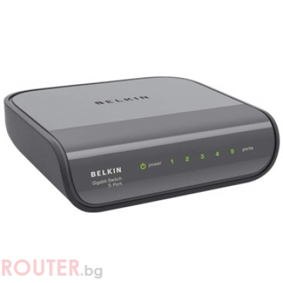 Мрежов суич BELKIN 5 port Gigabit