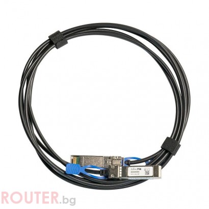 Свързващ кабел MikroTik XS+DA0003, 1G/10G/25G, 3м.