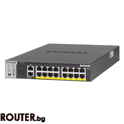 Мрежов суич NETGEAR M4300-16X POE+ MANAGED SWITCH 