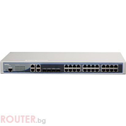 Мрежов суич OPZOON PT-3750E-28T Managed L3 Gigabit Ethernet Switch