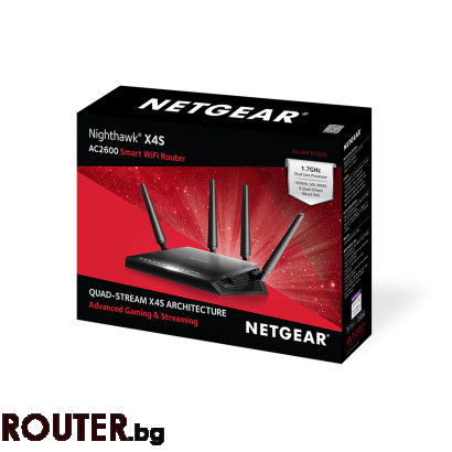 Рутер Netgear R7800 Nighthawk X4S Smart WiFi Gaming 4PT AC2600