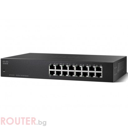 Cisco SF110-16 16-Port 10/100 Switch