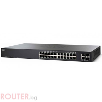Cisco SF220-24 24-Port 10/100 Smart Plus Switch