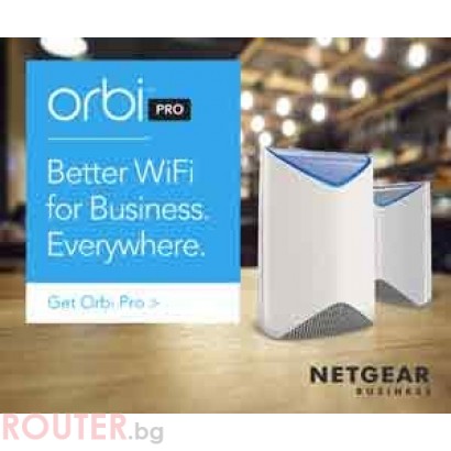 Рутер NETGEAR Orbi Pro Router + Orbi Pro Satellite