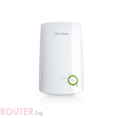 Безжичен разширител TP-LINK TL-WA854RE, 300 Mbps - Бял