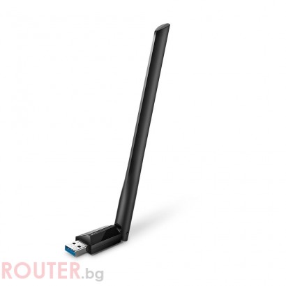 Безжичен адаптер TP-LINK Archer T3U PLUS, AC1300, двулентов, USB3.0, вградена антена