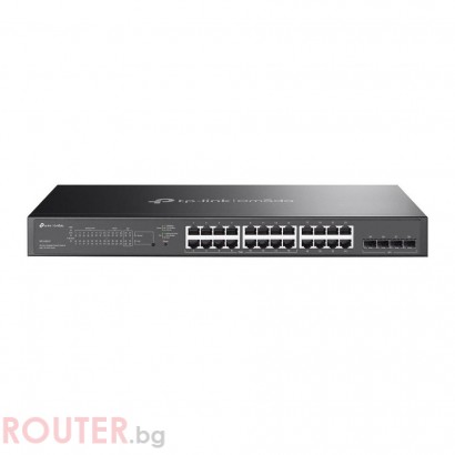 ТП Линк /TP-LINK/ Комутатор управляем SG2428LP, 16Gb PoE+ports, 8Gb ports+4xSFP
