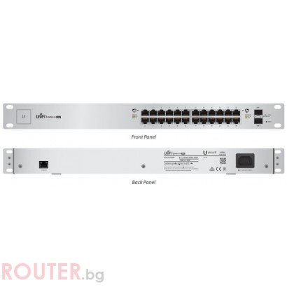 Мрежов суич UBIQUITI UniFi Switch, 24-Port, 250W