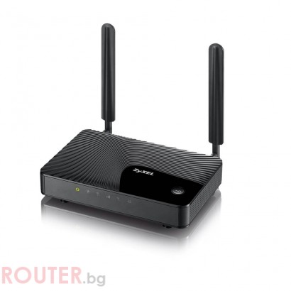 ZyXEL LTE3301, LTE Router, 4 x 10/100Mbps LAN, 300Mbps WiFi 802.11n 2x2, Router/Bridge mode, WiFi button, detachable antennas