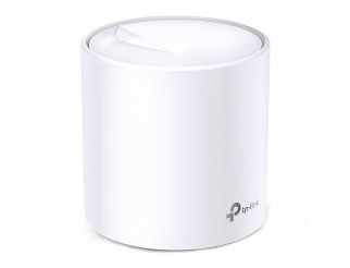 Безжичен рутер TP-Link Deco X60 V2, AX3000, 2.4/5 GHz, 574 -  2402 Mbps, Gigabit