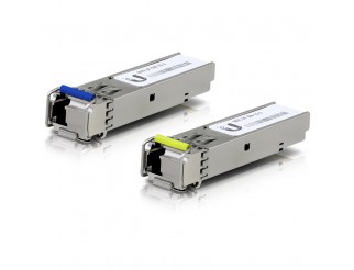 Трансивер UBIQUITI U Fiber Single-Mode - SFP (mini-GBIC) transceiver module - Gigabit Ethernet - 1000Base-BiDi (pack of 2)