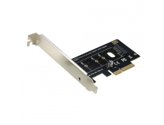 Контролер No brand, PCI-E x4 към M.2 NVMe SSD 