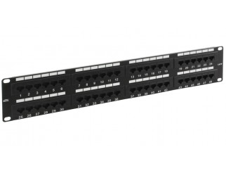 Patch panel CAT5e UTP 48 port, No brand 