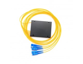 Оптичен сплитер DeTech, 1x4, SC, UPC 