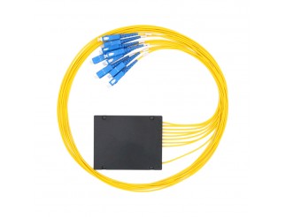 Оптичен сплитер DeTech, 1x8, SC, UPC 