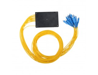 Оптичен сплитер DeTech, 1x16, SC, UPC 