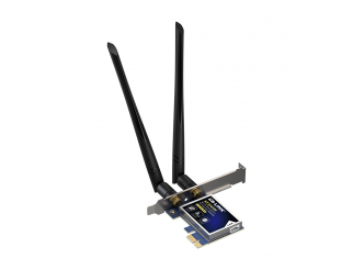 Безжичен мрежов адаптер LB-LINK BL-X50BT, PCI-E, 2400Mbps, Bluetooth, 2.4/5Ghz, 2 x 6dBi 