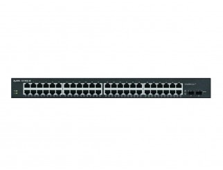 Суич ZYXEL GS1900-48, 48 портов управляем, Gigabit, за монтаж в шкаф