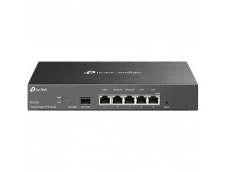Рутер TP-Link ER7206 Omada Gigabit Multi-WAN VPN Router, 1× G SFP WAN Port, 1× G RJ45 WAN Port, 2× G WAN/LAN RJ45 Ports, 2× G RJ45 LAN port, 100 IPsec VPN Tunnels, 50 PPTP/L2TP VPN Tunnels, 50 OpenVPN Tunnels, 150000 Concurrent Sessions, Load Balance
