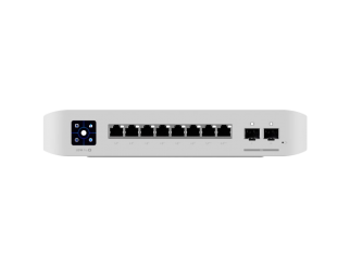 Мрежов суич Ubiquiti USW-Pro-8-PoE-EU An 8-port, Layer 3 switch with PoE+ and PoE++ output.