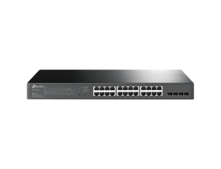 Мрежов суич TP-Link SG2428P Omada 28-Port Gigabit Smart Switch with 24-Port PoE+, 24× Gigabit 802....