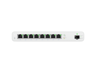 Рутер UBIQUITI (8) GbE RJ45 ports with 27V passive PoE output Router