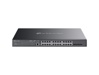Мрежов суич TP-Link SG3428MP Omada 28-Port Gigabit L2+ Managed Switch with 24× Gigabit 802.3af/at ...