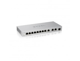 Суич ZYXEL XGS1250-12, 12 портов уеб управляем с 3x10G ports + 1xSFP+